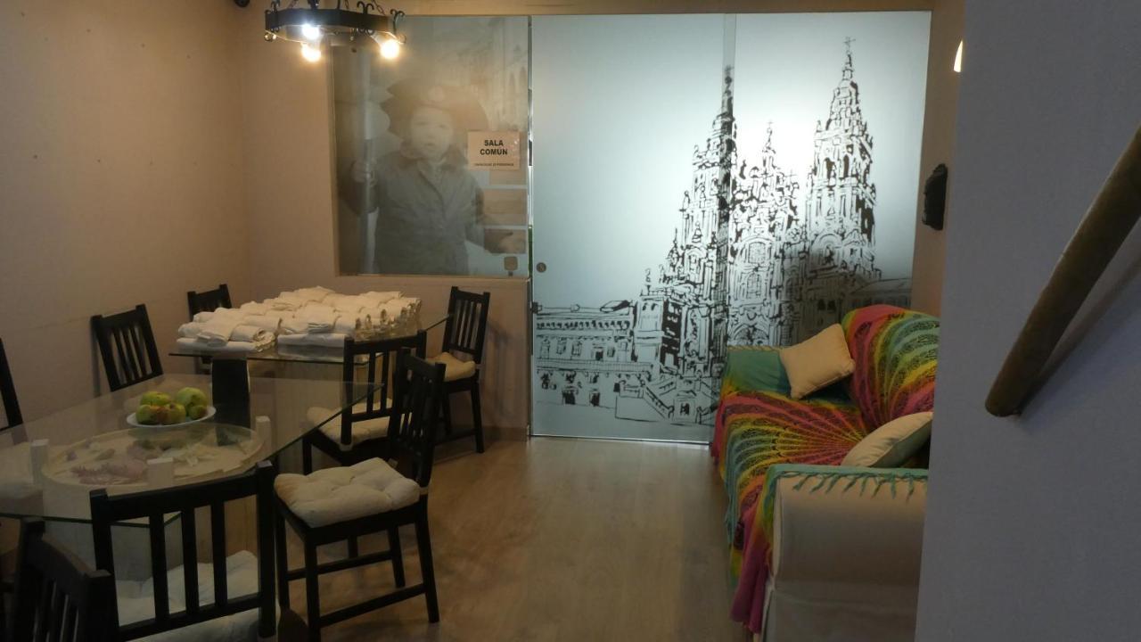 Albergue Cafeteria Rio Sar Padron Bagian luar foto